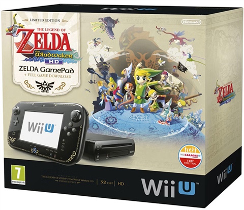Wii U 32GB Legend of Zelda Limited Ed. (No Game), Boxed - CeX (IE